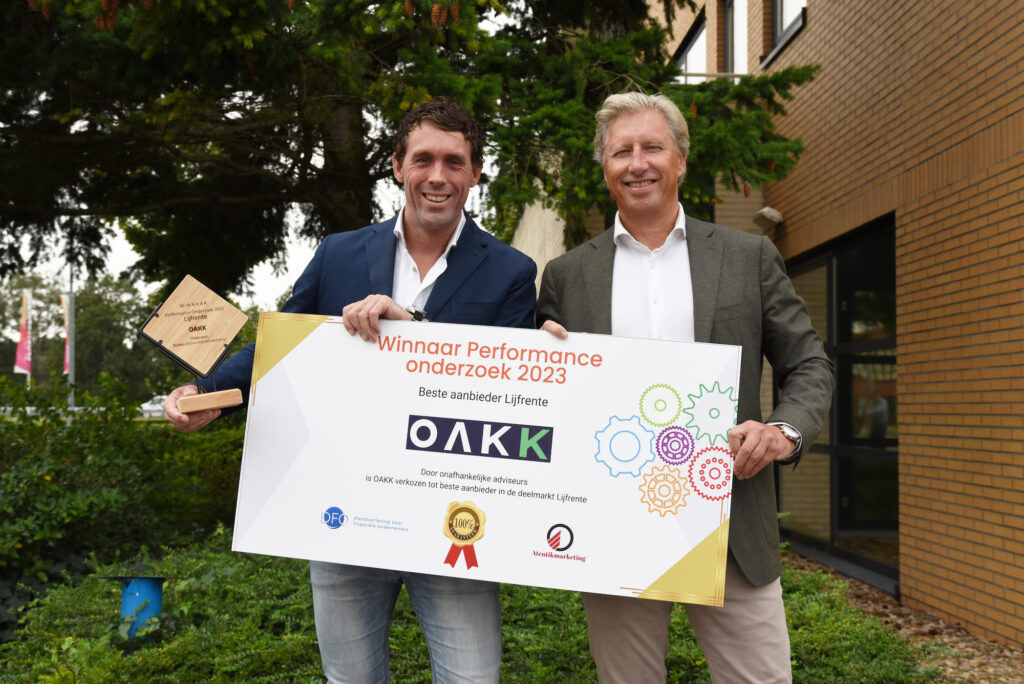 Benjamin Prins – sr Consultant OAKK en Arthur Hopstaken – managing partner OAKK